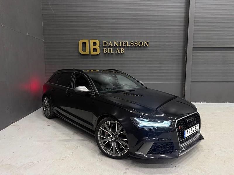 Svart Begagnad 2018 Audi RS6 Performance | 569 800 kr (Bra pris) - Bild 1/4