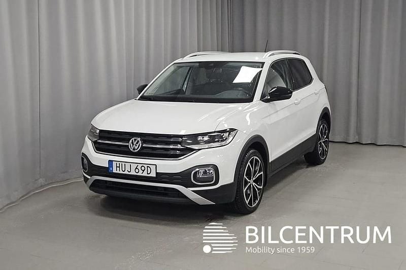 Vit Begagnad 2020 VW T-Cross GT SUV | 169 900 kr (Marknadspris) - Bild 1/4