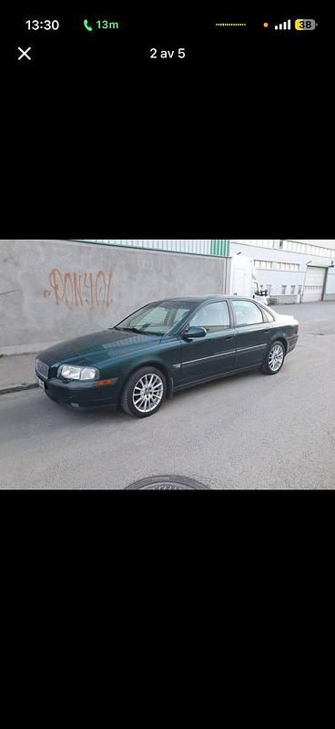 Begagnad Volvo S80 170 HK (125 kW) 2001 Mörkgrön Sedan