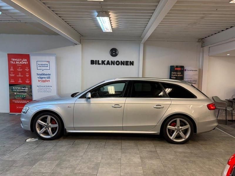 Silver Begagnad 2014 Audi A4 Kombi | 104 900 kr (Marknadspris) - Bild 1/4