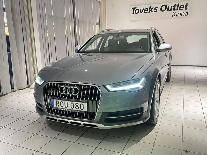 Grå Begagnad 2017 Audi A6 Allroad Kombi | 189 900 kr (Marknadspris) - Bild 1/4