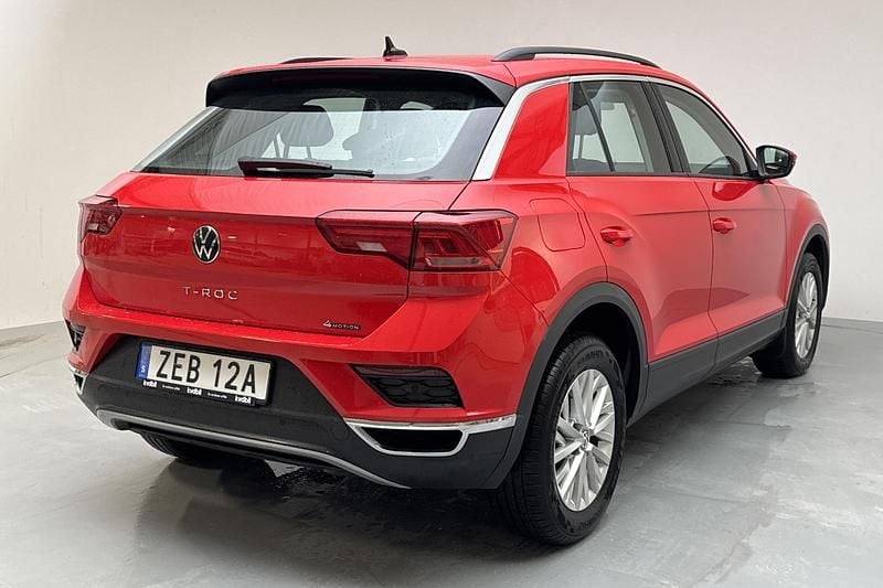 Begagnad VW T-Roc 2022 Röd SUV