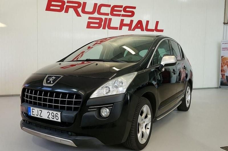 Svart Begagnad 2012 Peugeot 3008 Kombi | 79 900 kr (Marknadspris) - Bild 1/4