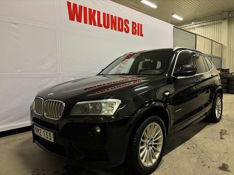 Svart Begagnad 2013 BMW X3 M Sport SUV | 189 900 kr (Marknadspris) - Bild 1/4