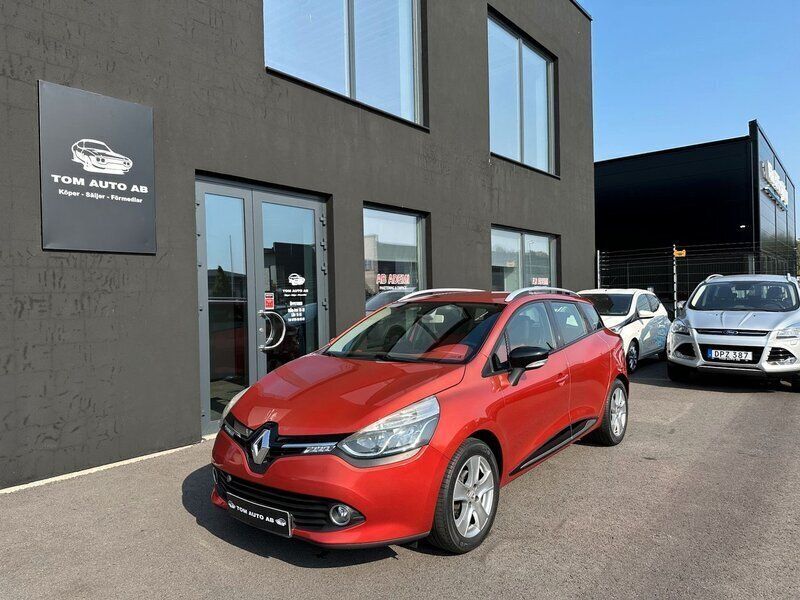 Röd Begagnad 2013 Renault Clio GrandTour Kombi | 80 000 kr (Marknadspris) - Bild 1/4