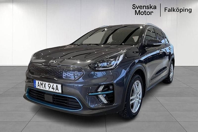 Grå Begagnad 2019 Kia e-Niro Advance SUV | 219 900 kr (Marknadspris) - Bild 1/4