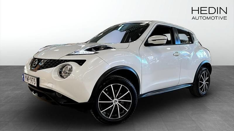 Vit Begagnad 2018 Nissan Juke N-Connecta SUV | 149 900 kr (Marknadspris) - Bild 1/4