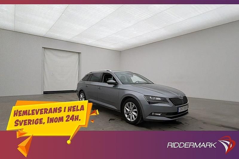 Begagnad Skoda Superb Business Line 190 HK (139 kW) 2017 Grå Kombi