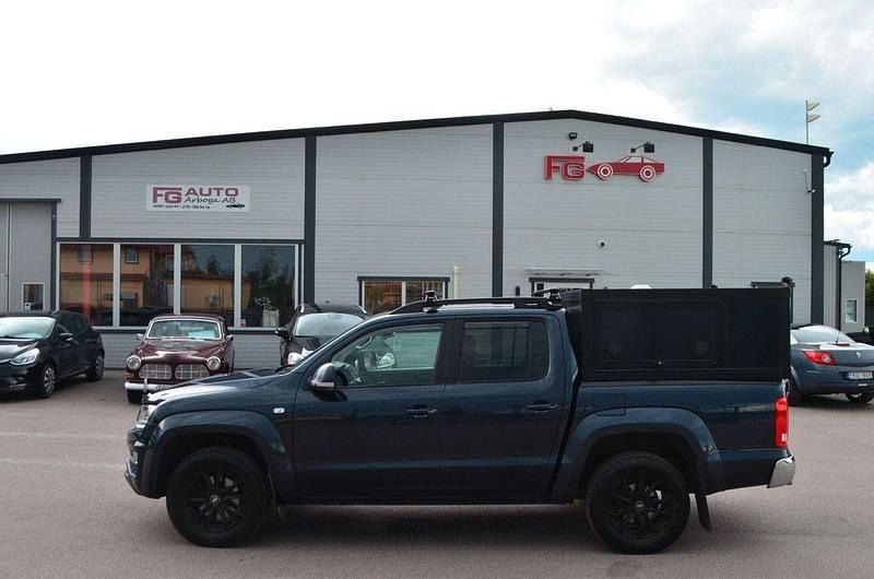 Blå Begagnad 2019 VW Amarok Pickup | 319 000 kr (Superpris) - Bild 1/4