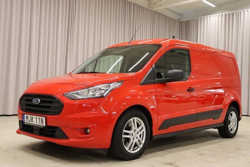 Röd Begagnad 2023 Ford Transit Van | 229 900 kr (Marknadspris) - Bild 1/4