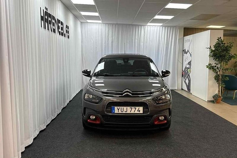Begagnad Citroën C4 Cactus 110 HK (80 kW) 2018 Grå (grå platinum) Halvkombi