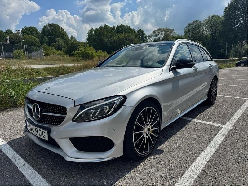Silver Begagnad 2016 Mercedes C43 AMG AMG line Kombi | 289 000 kr (Superpris) - Bild 1/4