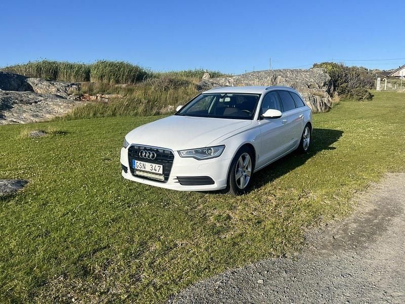 Vit Begagnad 2012 Audi A6 Proline Kombi | 100 000 kr (Bra pris) - Bild 1/4