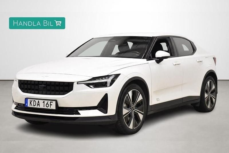 Vit Begagnad 2022 Polestar 2 Standard Range Single Motor Halvkombi | 269 900 kr (Bra pris) - Bild 1/4