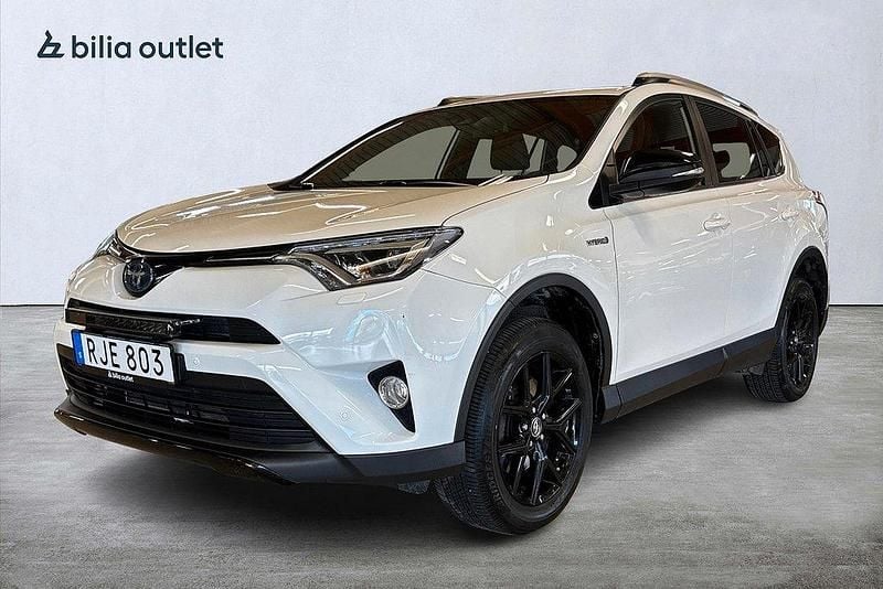Vit Begagnad 2018 Toyota RAV4 Hybrid Edition SUV | 274 900 kr (Marknadspris) - Bild 1/4