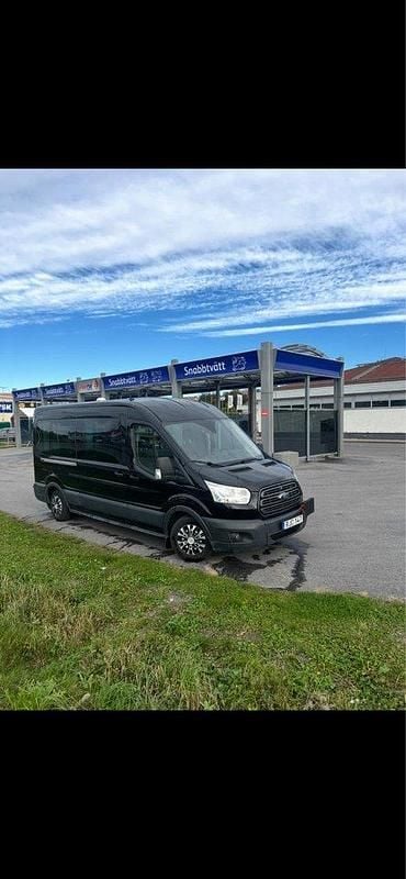 Gul Begagnad 2017 Ford Transit Minibuss | 150 000 kr - Bild 1/4
