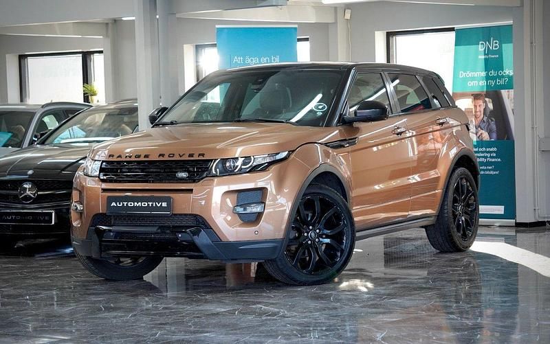 Orange Begagnad 2015 Land Rover Range Rover evoque SUV | 149 900 kr (Bra pris) - Bild 1/4