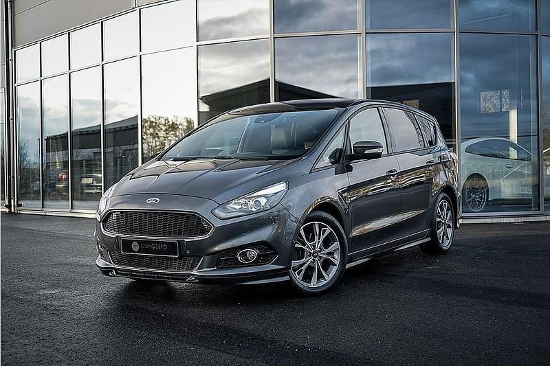 Grå Begagnad 2018 Ford S-MAX ST-Line Kombi | 169 900 kr (Bra pris) - Bild 1/4