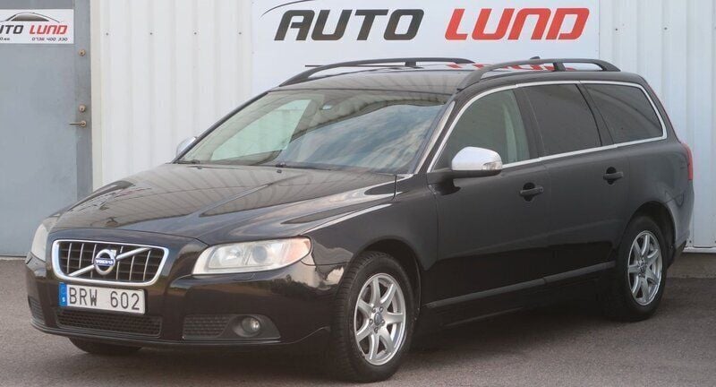 Svart (svartmetallic) Begagnad 2010 Volvo V70 Business Edition Kombi | 59 900 kr (Bra pris) - Bild 1/4