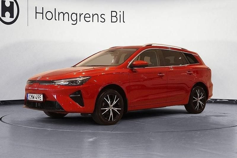 Röd Begagnad 2022 MG MG5 EV Luxury Kombi | 189 900 kr (Bra pris) - Bild 1/4