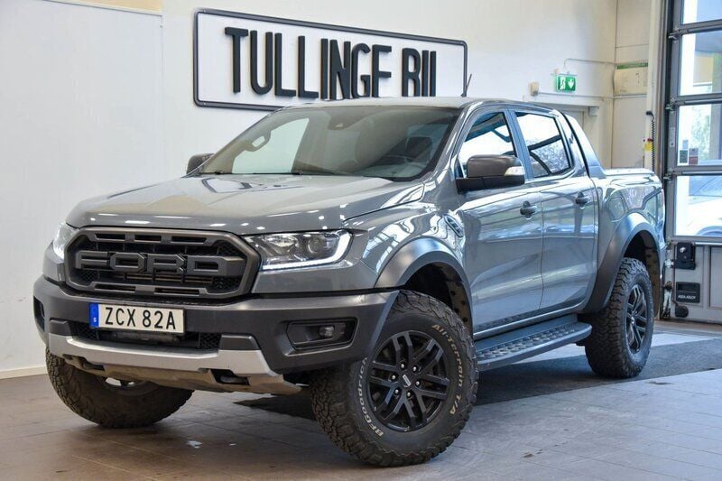 Grå Begagnad 2020 Ford Ranger Raptor Pickup | 387 900 kr (Marknadspris) - Bild 1/4