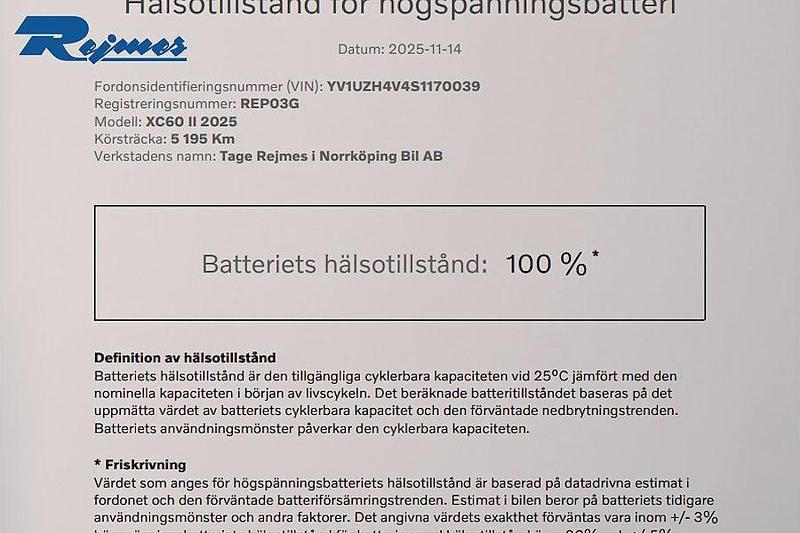 Svart Begagnad 2025 Volvo XC60 Plus SUV | 599 900 kr (Lite dyr) - Bild 1/1