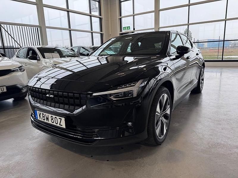 Begagnad Polestar 2 Long Range Dual motor 309 kW (421 HK) 2023 Svart Halvkombi