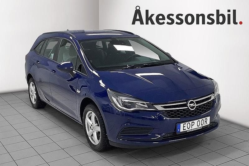 Begagnad Opel Astra 110 HK (80 kW) 2018 Blå Kombi