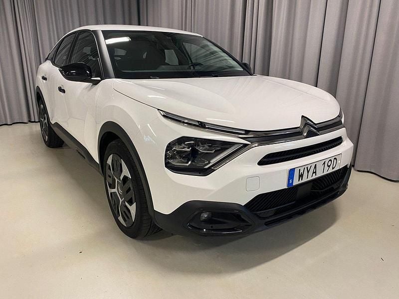 Vit Begagnad 2021 Citroën C4 Feel Halvkombi | 164 900 kr (Marknadspris) - Bild 1/3