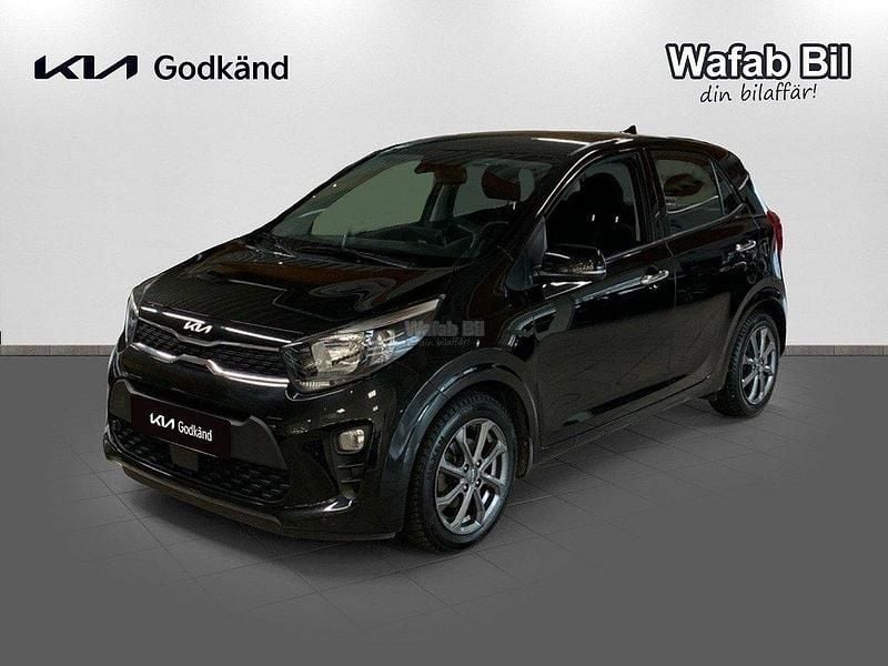 Svart Begagnad 2022 Kia Picanto Advance Halvkombi | 139 000 kr (Marknadspris) - Bild 1/4