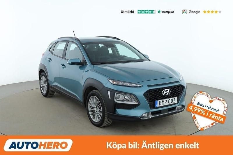 Begagnad Hyundai Kona Trend 180 HK (132 kW) 2019 Grön SUV
