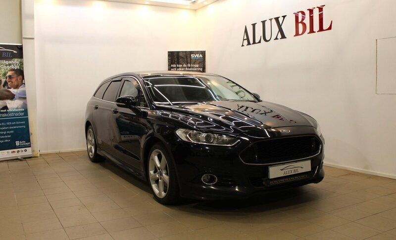 Svart Begagnad 2016 Ford Mondeo Titanium Kombi | 89 900 kr (Marknadspris) - Bild 1/4
