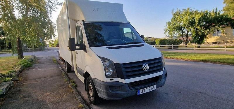 Vit Begagnad 2016 VW Crafter Van | 109 000 kr - Bild 1/4