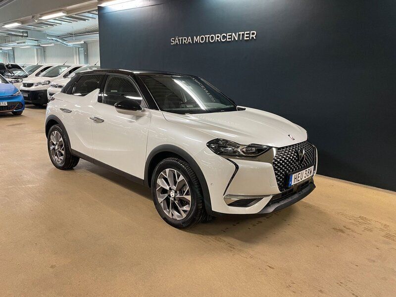 Vit Begagnad 2021 DS Automobiles DS3 Crossback E-Tense SUV | 299 900 kr - Bild 1/4