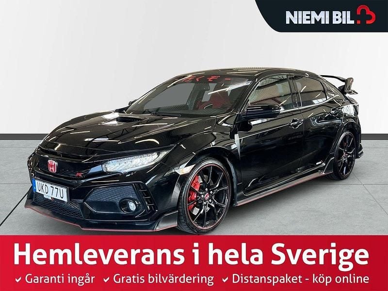 Svart Begagnad 2019 Honda Civic Type R Halvkombi | 359 900 kr (Marknadspris) - Bild 1/3