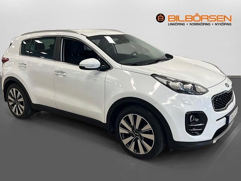 Begagnad Kia Sportage Advance 177 HK (130 kW) 2018 Vit SUV