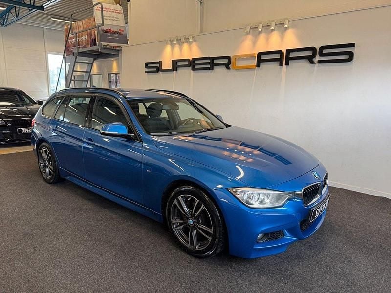 Blå Begagnad 2014 BMW 320 M Sport Kombi | 148 000 kr (Lite dyr) - Bild 1/4