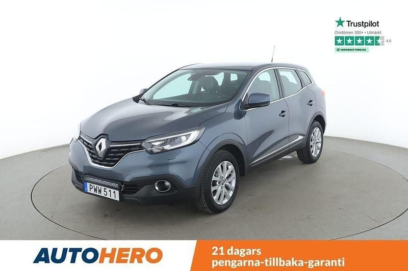 Grå Begagnad 2018 Renault Kadjar Experience SUV | 132 000 kr (Marknadspris) - Bild 1/4