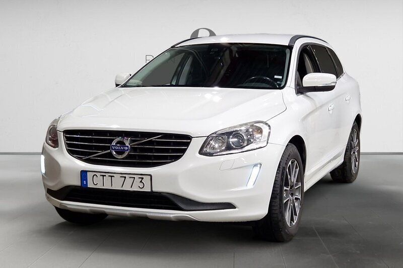 Vit Begagnad 2015 Volvo XC60 Momentum SUV | 124 900 kr (Bra pris) - Bild 1/3