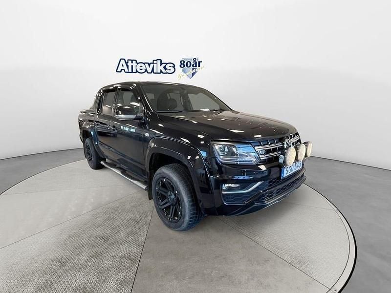 Svart Begagnad 2019 VW Amarok Aventura Pickup | 319 000 kr (Marknadspris) - Bild 1/4