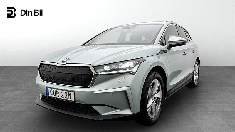 Silver Begagnad 2023 Skoda Enyaq iV SUV | 384 900 kr (Marknadspris) - Bild 1/4