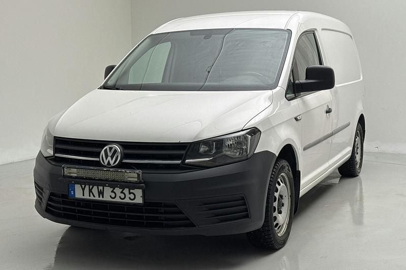 Begagnad VW Caddy Maxi 150 HK (110 kW) 2017 Vit Minibuss