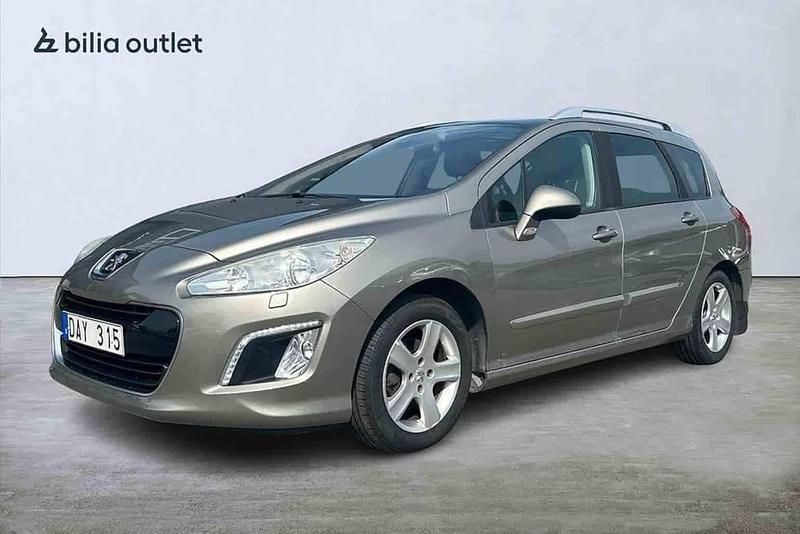 Grå Begagnad 2012 Peugeot 308 Kombi | 49 900 kr (Dyr) - Bild 1/1