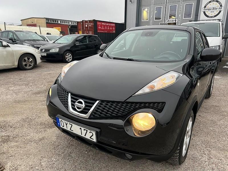 Svart Begagnad 2011 Nissan Juke SUV | 94 800 kr (Marknadspris) - Bild 1/4