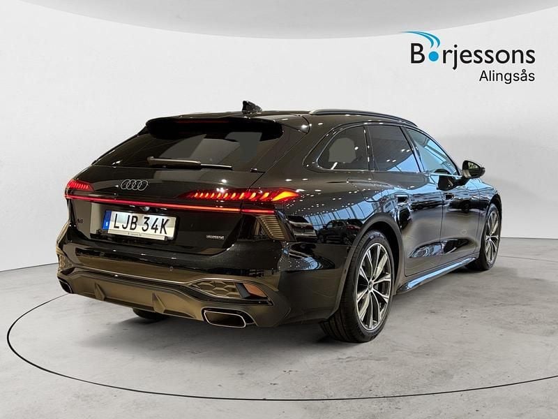 Ny Audi A6 S-Line 2026 Svart Kombi