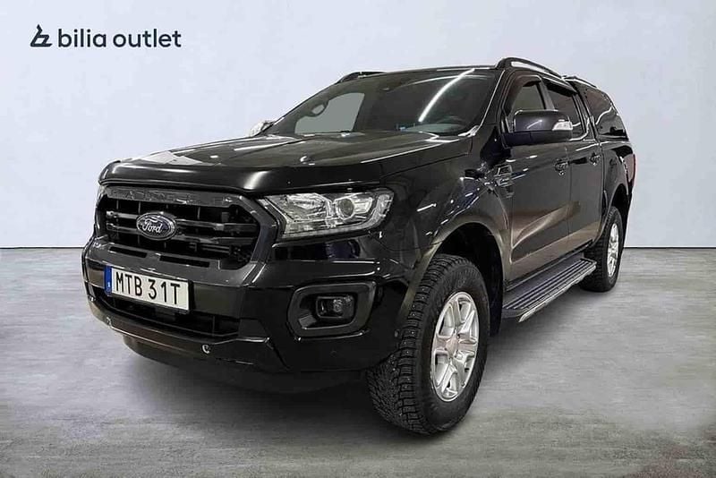 Svart Begagnad 2020 Ford Ranger Pickup | 359 900 kr (Bra pris) - Bild 1/1