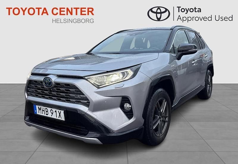 Begagnad Toyota RAV4 Hybrid Style 224 HK (164 kW) 2019 Grå SUV