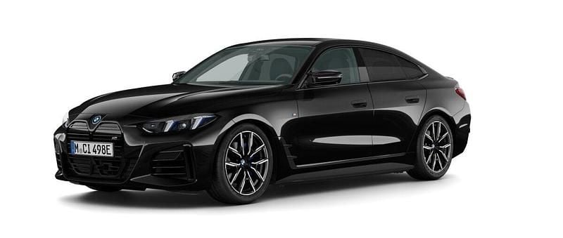 Svart (black sapphire metallic) Ny 2025 BMW i4 Comfort Edition Sedan | 707 300 kr (Superpris) - Bild 1/4