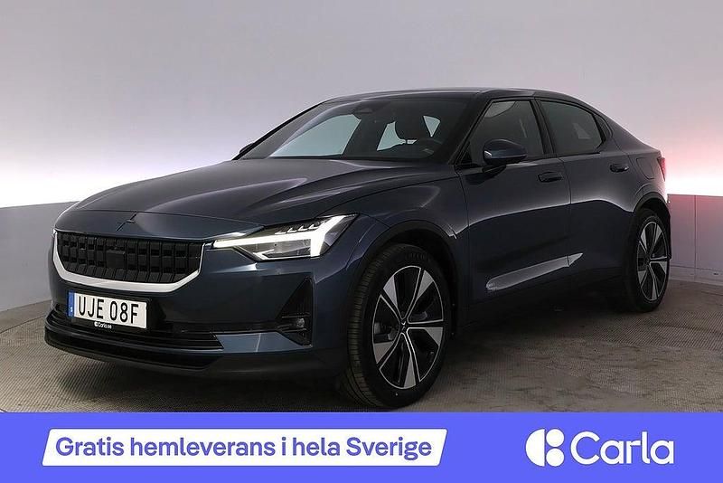 Blå Begagnad 2022 Polestar 2 Pilot-lite Halvkombi | 324 900 kr (Marknadspris) - Bild 1/4