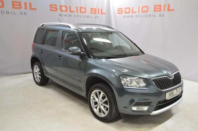 Mörkgrå Begagnad 2014 Skoda Yeti SUV | 89 900 kr (Bra pris) - Bild 1/4